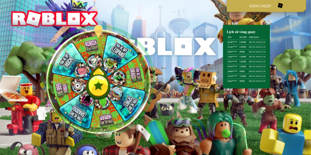 Code Scam Vòng Quay Roblox Tự Check TT Full Option